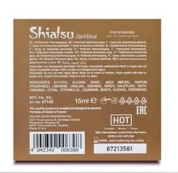 Парфуми з феромонами чоловічі Shiatsu Pheromone Fragrance men darkblue 15 ml - мініатюра 6