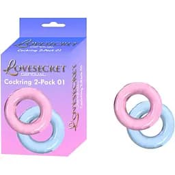 Набор эрекционных колец Lovesecret Pack 01 2 шт (мульти)