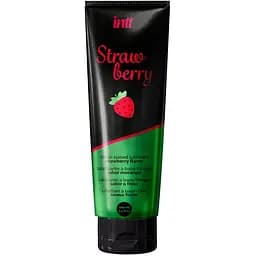 Лубрикант INTT з ароматом полуниці на водній основі 100 мл