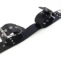 Нашийник з натуральною шкірою Art of Sex - Bondage Collar with Handcuffs Art of Sex SO6618 95289 - мініатюра 3