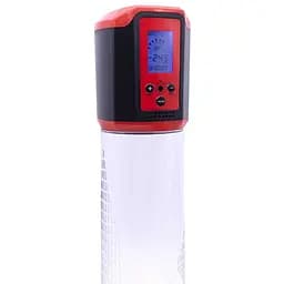 Автоматична вакуумна помпа Men Powerup Passion Pump Red LED-табло перезаряджається 8 режимів - мініатюра 4
