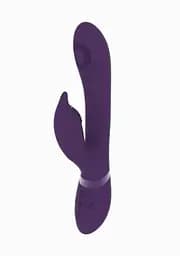 Вібратор-кролик Vive Aimi 22.3 см (фіолетовий) - мініатюра 6