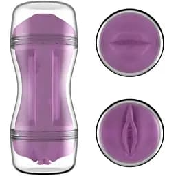 Чоловічий вібратор 2 в 1 Піхва, Рот, Чоловічий мастурбатор