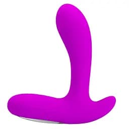 Массажер простаты Pretty Love Backie Prostata Stimulator, 12.5 см фиолетовый