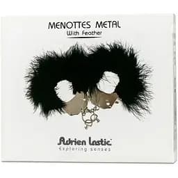 Наручники металеві Adrien Lastic Handcuffs Pink - мініатюра 4