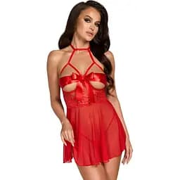 Бебі-дол Kissable Sexy Kiss Babydoll Red S/M