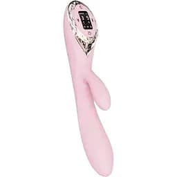 Вібратор-кролик з надуваною головкою KisToy A-King LED-екран