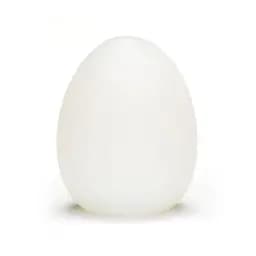 Мастурбатор яйце Tenga Egg New Standart Boxy білий - мініатюра 5