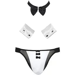 Еротичний чоловічий костюм Passion 036 Set Alfred black L/XL - мініатюра 3