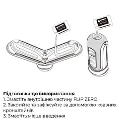 Мастурбатор Tenga Flip Zero Black, змінна інтенсивність стимуляції, розкладний - мініатюра 7