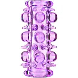 Насадка на пеніс Boss Series Stretchy Sleeve 7 см фіолетовий