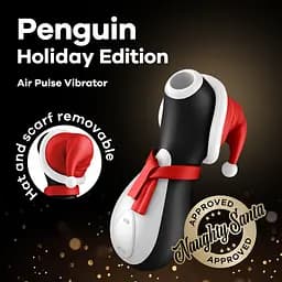 Вакуумний кліторальний стимулятор Satisfyer Penguin Holiday Edition Satisfyer SO8777 95523 - мініатюра 2