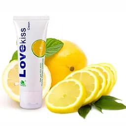 Гель-лубрикант зволожуючий Love Kiss на водній основі зі смаком лимона 50 мл