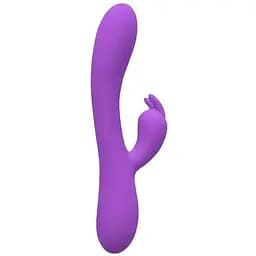 Вібратор-кролик Wooomy Gili-Gili Vibrator with Heat Purple відросток з вушками підігрів до 40°С