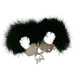 Наручники металеві Adrien Lastic Handcuffs, Чорний