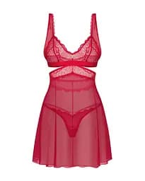 Комплект Obsessive Cupide Desir L/XL червоний - мініатюра 2