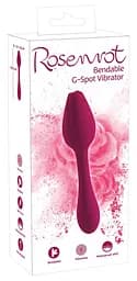 Вібратор Orion Rosenrot Bendable G-Spot 20 см червоний - мініатюра 10