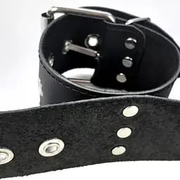 Нашийник з натуральною шкірою Art of Sex - Bondage Collar with Handcuffs - мініатюра 7