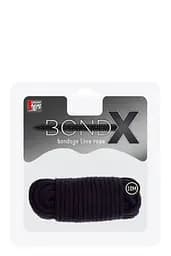 Мотузка для бандажа Bondx Love Rope 10m, Black, Чорний - мініатюра 2