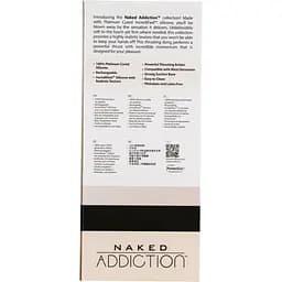 Фалоімітатор з пульсацією Addiction Naked DoMinic 9 - мініатюра 7