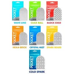 Мастурбатор Tenga Pocket Hexa-Brick (SO5597) [96200] - мініатюра 8