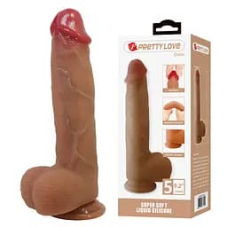Фалоімітатор Pretty Love Orton 9.2 Super Soft Liquid Silicone Dildo PRETTY LOVE BW-008141N 103591