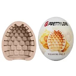 Мастурбатор Pretty Love Pleasure Egg Masturbator Flesh