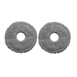 Микрофибровая тряпка (накладка) для робот-пылесоса Xiaomi Microfiber Mop Refills S10+/X10+/B101/B105, Dreame L10s Ultra Pro/L10 Prime 2 шт.