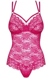 Боді Obsessive 860-TED-5 (Малиновий, S/M) Obsessive 85715 96904 - мініатюра 3