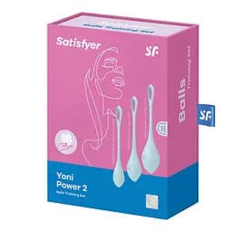 Вагінальні ширики Satisfyer Yoni Power 2, 13.5 см, блакитний - мініатюра 3