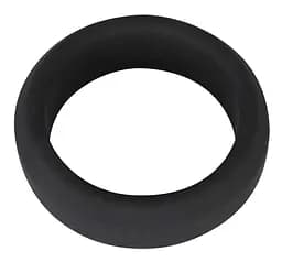 Ерекційне кільце Black Velvets Cock Ring 3.8 см чорний - мініатюра 5
