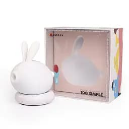 Вакуумний стимулятор KissToy Too Simple White (SO8716) [108481] - мініатюра 4