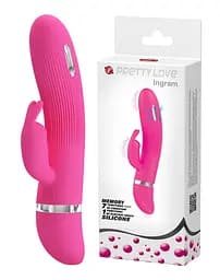 Вібратор Pretty Love Ingram Vibrator Pink - мініатюра 1