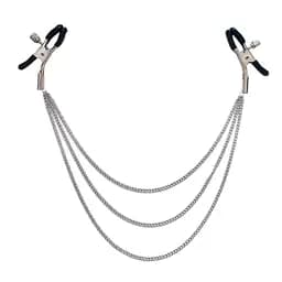 Затискач для сосків Art of Sex - Nipple Jewelry Three Chains