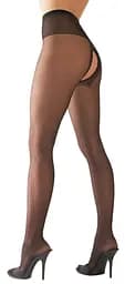 Колготки Cottelli Collection Legwear Strumpfhose XS чорний - мініатюра 2