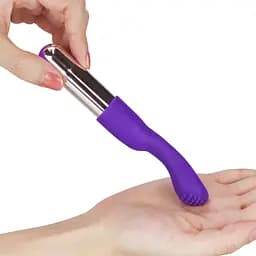 Кліторальний стимулятор IJOY Rechargeable Versatile Tickler Purple - мініатюра 4