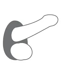 Ерекційне кільце Dorcel Liquid-Soft Teardrop для члена і мошонки, soft-touch силікон - мініатюра 3