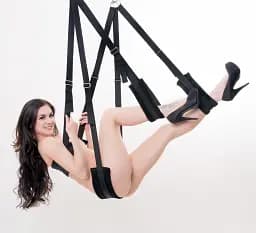 Секс-гойдалка You2Toys Love Swing чорний - мініатюра 2