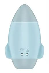 Вакуумний стимулятор Satisfyer Mission Control Blue - мініатюра 6