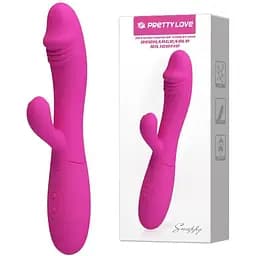 Вибратор-кролик Pretty Love Snappy 19.5 см розовый