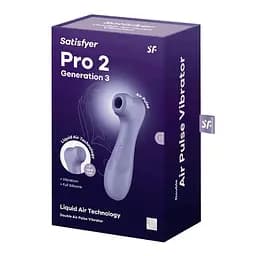 Кліторальний стимулятор Satisfyer Pro 2 Generation 3 With Liquid Air Lilac - мініатюра 1