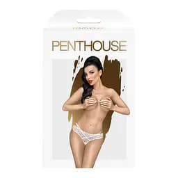 Трусики Penthouse Lingerie Catch Me, M/L (білий) - мініатюра 3