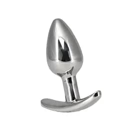 Анальна пробка Pillow Talk Sneaky Stainless Steel Butt Plug 6.6 см (сріблястий)