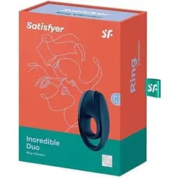 Подвійне ерекційне кільце з вібрацією Satisfyer IncRedible Duo - мініатюра 3