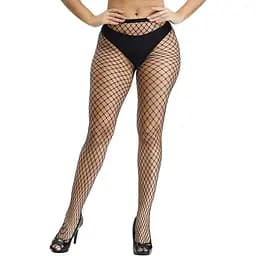 Колготки JSY в крупну сітку T-8003, Black