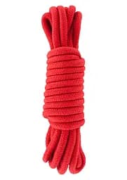 Бондажі/наручники BONDAGE ROPE 5 METER RED SCALA 30-17021-X-RED 98923