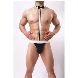 Трусики-метелик чоловічі One size Чорний K0023-1