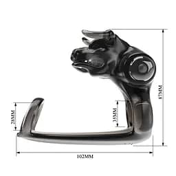 Віброкільце PRETTY LOVE BULL WARRIOR, 10 vibration functions PRETTY LOVE BI-210333 102768 - мініатюра 4