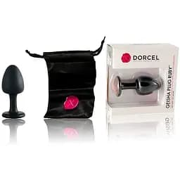 Анальна пробка Dorcel Geisha Plug Ruby L з кулькою всередині - мініатюра 4