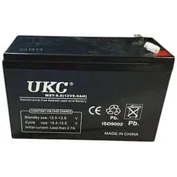 Аккумулятор свинцово-кислотный UKC WST-9.0 12V-9A черный